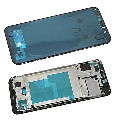 Genuine Huawei Y6 Prime 2018 - Replacement Mid Frame Chassis - Black - Original