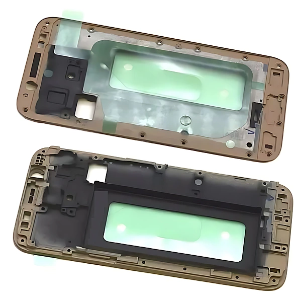 For Samsung Galaxy J5 2017 , J530 - Replacement Mid Frame Chassis Assembly - Gold