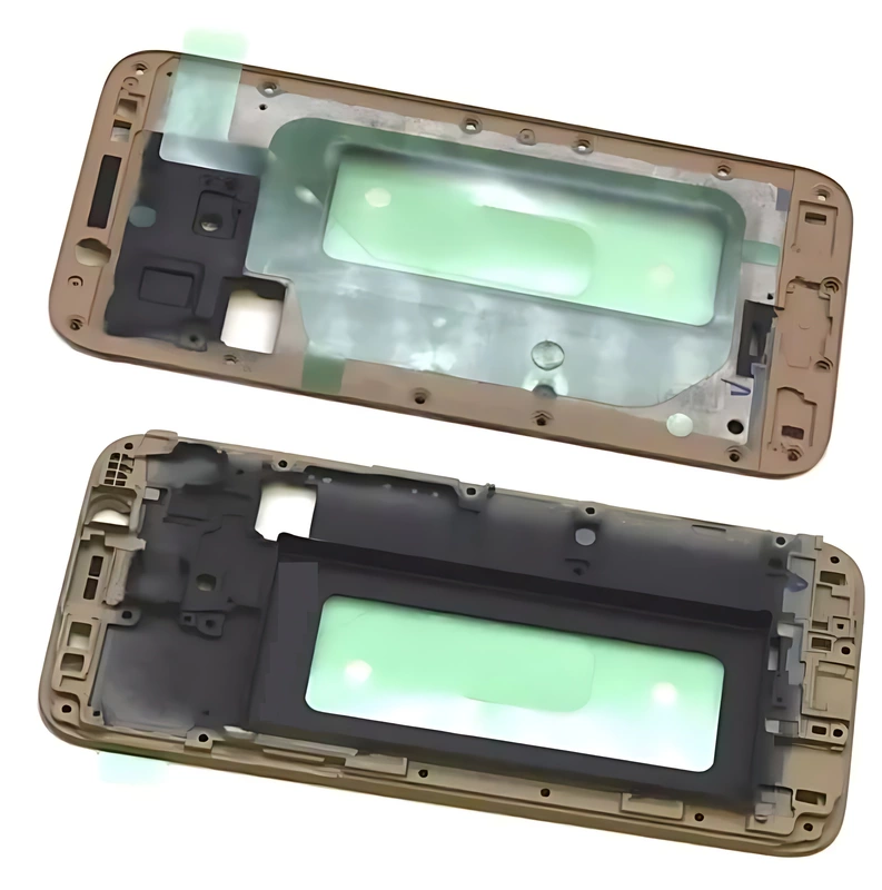 For Samsung Galaxy J5 2017 , J530 - Replacement Mid Frame Chassis Assembly - Gold