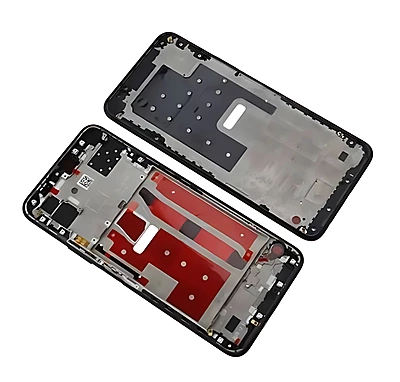 Honor 30s - Replacement Mid Frame Chassis Assembly With Buttons - Black