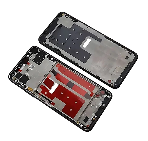 Honor 30s - Replacement Mid Frame Chassis Assembly With Buttons - Black