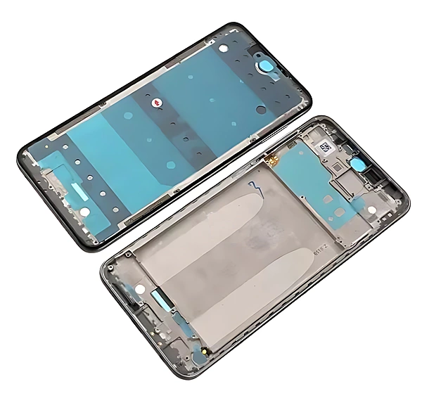 Xiaomi Redmi Note 9s - Replacement Mid Frame Chassis Assembly With Buttons - Green