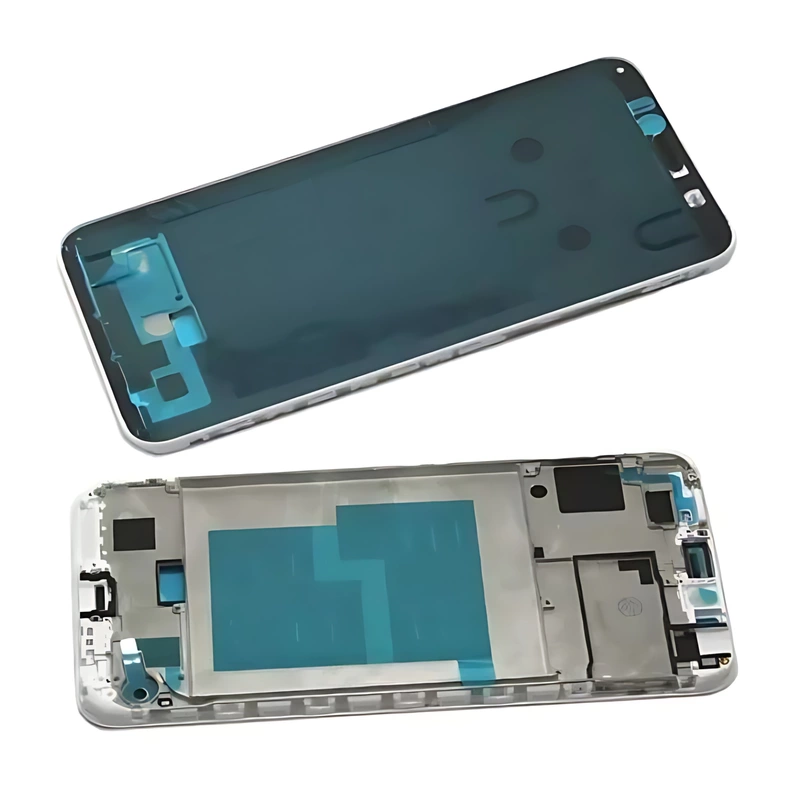Honor 7A - Replacement Mid Frame Chassis With Adhesive - White