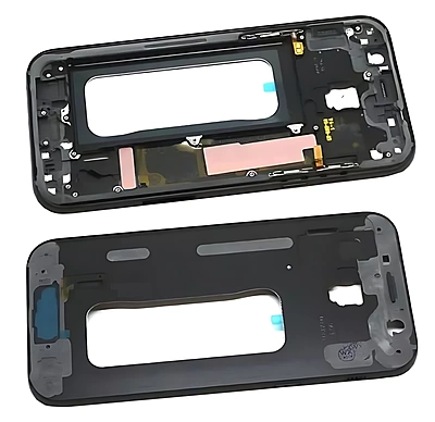 For Samsung Galaxy A520 , A5 2017 - Replacement Mid Frame Chassis With Buttons - Black