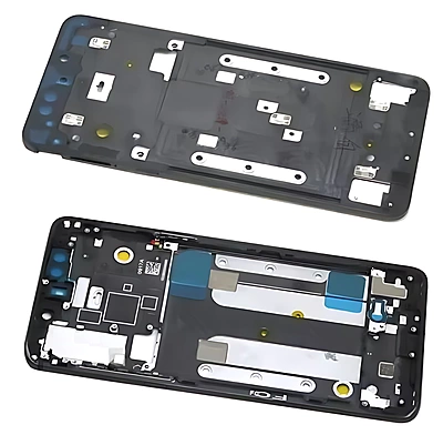 Xiaomi Mix 3 - Replacement Mid Frame Chassis With Buttons - Black