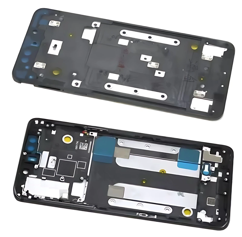 Xiaomi Mix 3 - Replacement Mid Frame Chassis With Buttons - Black