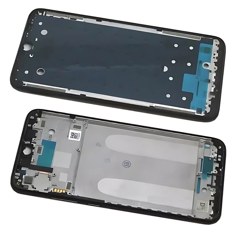 Xiaomi Redmi Note 7 - Replacement Mid Frame Chassis With Internal Buttons - Black