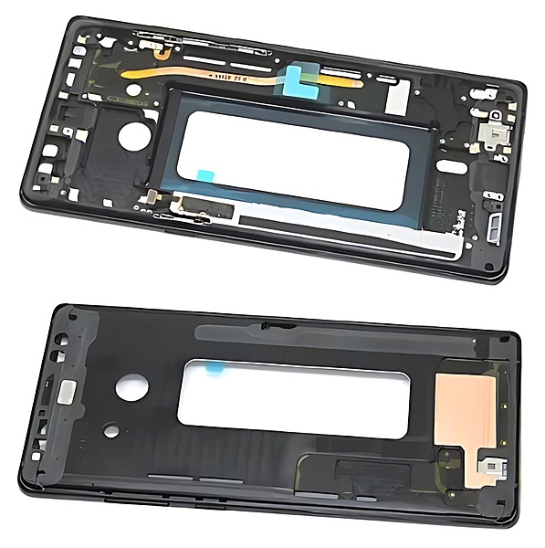 For Samsung Galaxy Note 8 - Replacement Middle Chassis Frame With Buttons - Black