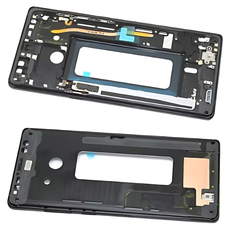 For Samsung Galaxy Note 8 - Replacement Middle Chassis Frame With Buttons - Black