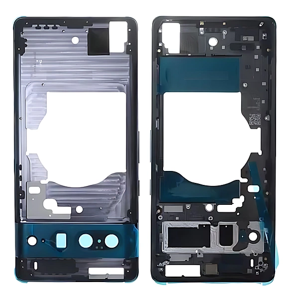 Google Pixel 7 Pro - Replacement Midframe Chassis Assembly - Obsidian