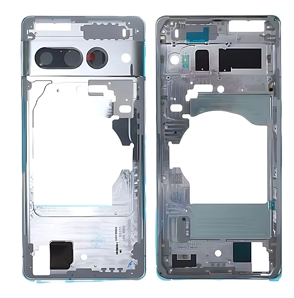 Google Pixel 7 Pro - Replacement Midframe Chassis Assembly - Snow