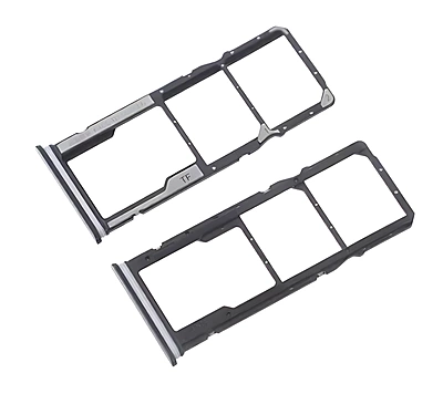 Xiaomi Redmi 9A - Replacement Dual SIM & SD Card Tray - Midnight Black