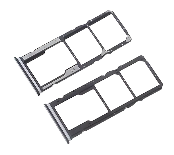 Xiaomi Redmi 9A - Replacement Dual SIM & SD Card Tray - Midnight Black