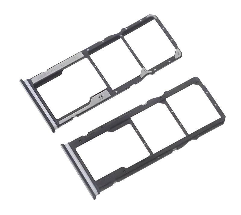 Xiaomi Redmi 9A - Replacement Dual SIM & SD Card Tray - Midnight Black