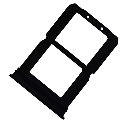 Genuine OnePlus 6 - Replacement SIM Card Tray - Midnight Black - Authorised