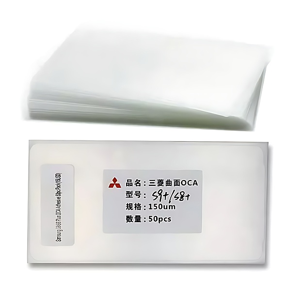 (50 Pack) Samsung S20 , G980 - Mitsubishi Optical Clear Adhesive Film Sheet - Screen Refurbishment