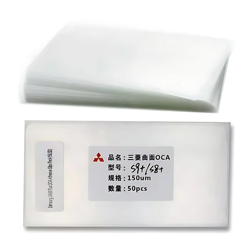 (50 Pack) Samsung S20 , G980 - Mitsubishi Optical Clear Adhesive Film Sheet - Screen Refurbishment