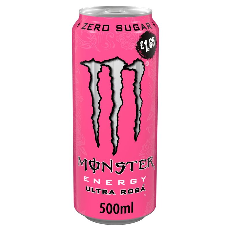Monster ultra rosa