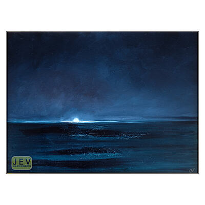 Moonrise - Oils on MDF Panel