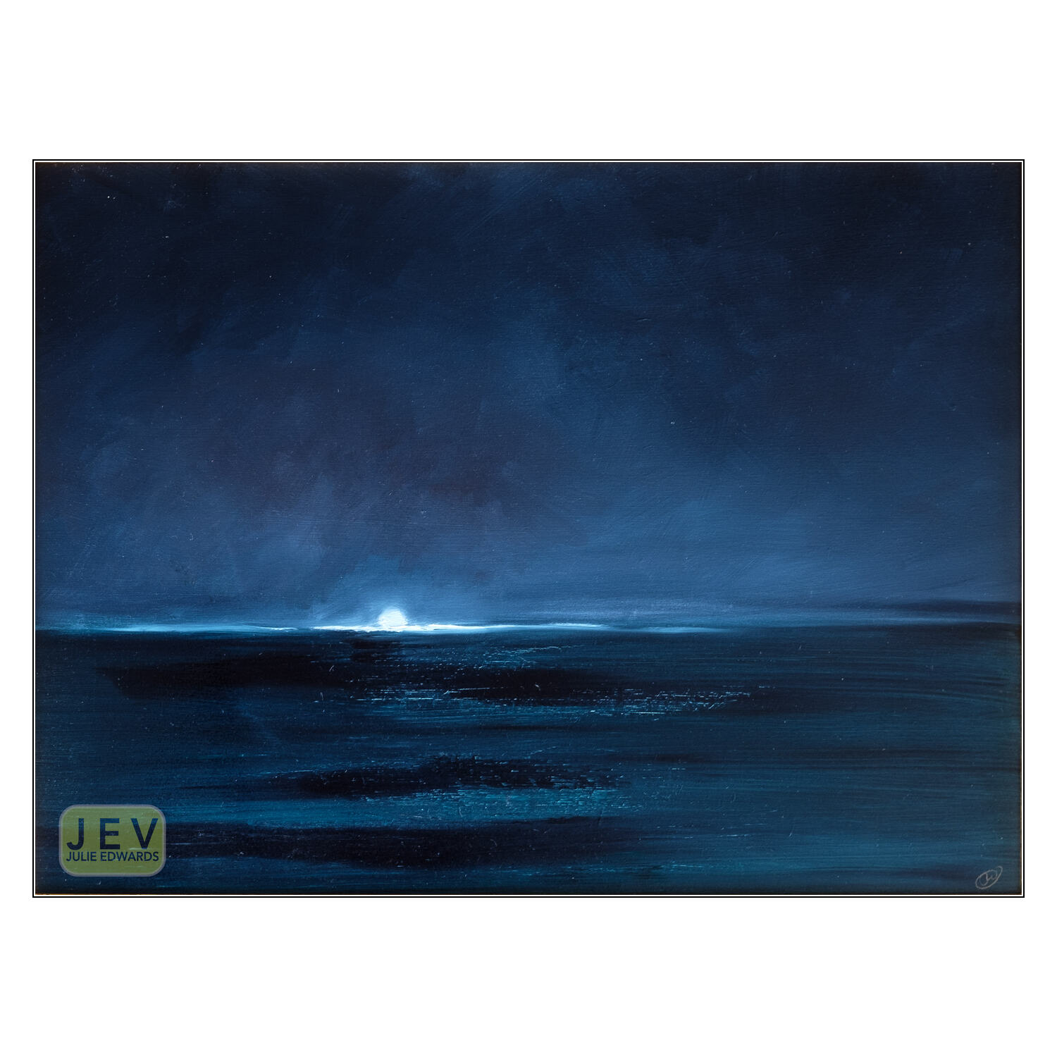 Moonrise - Oils on MDF Panel Moonrise - Oils on MDF Panel