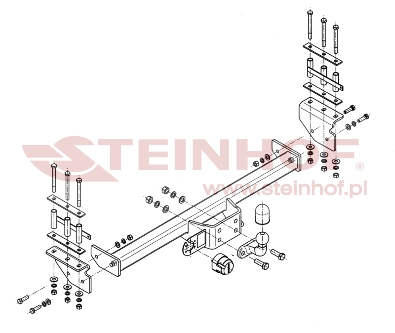 Nissan Patrol Tow Bar (1998-2010) 074
