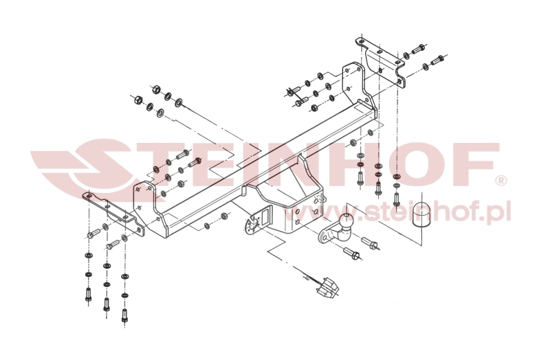 Nissan Navara / NP300 (D23)
(bumper with step) Tow Bar (2015-®) 087