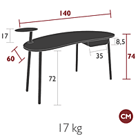 Nuage Oak Desk Nuage Oak Desk