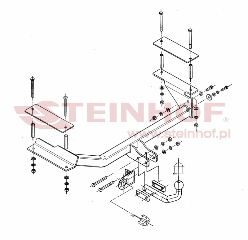 Opel Astra II (G) Estate Tow Bar (1998-2009) O-113