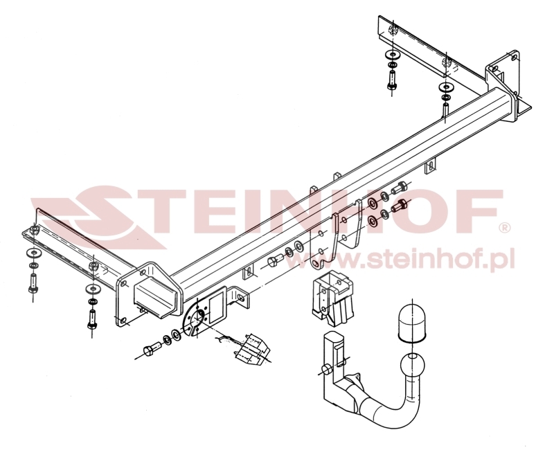Opel Astra III (H) Estate Tow Bar (2004-2014) O-141