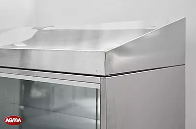 203 Armadio acciaio inox L=1200mm porte scorrevoli