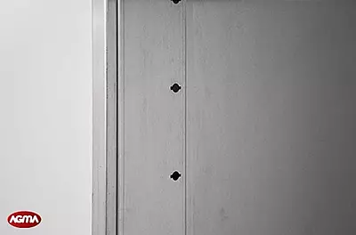 212 - Colonna acciaio inox 450x560x2200mm, aperta