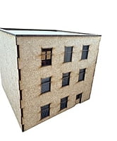 Mumfy's OO Gauge - 1960's Style 3 floor Concrete office Full size