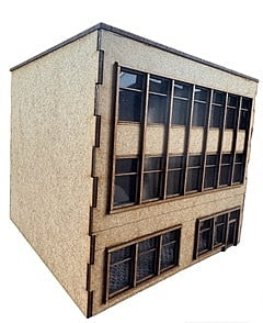 Mumfy's OO Gauge - 1960's Style 3 floor Concrete office Full size