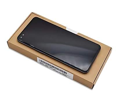 Genuine OnePlus Nord - Replacement OLED Touch Screen Assembly With Frame - 4904633 - Black - Authorised