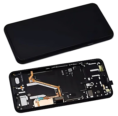 Google Pixel 4 XL - Replacement OLED Touch Screen Assembly With Frame - Black
