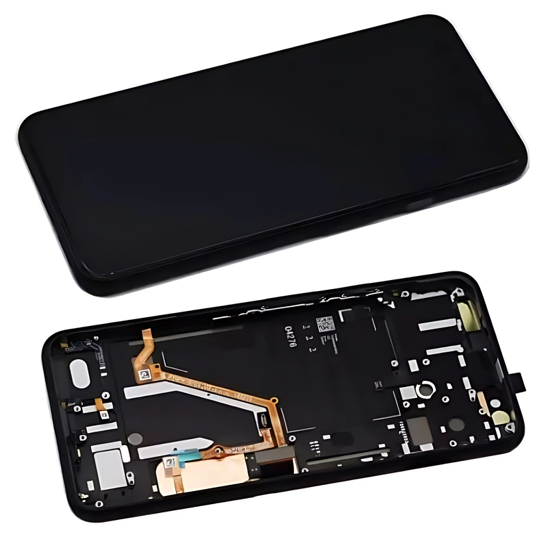 Google Pixel 4 XL - Replacement OLED Touch Screen Assembly With Frame - Black