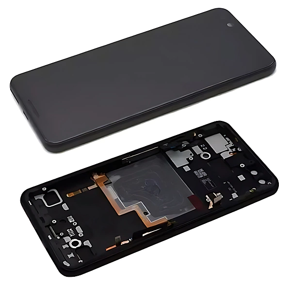 Google Pixel 3 - Replacement OLED Touch Screen Assembly With Frame - Black