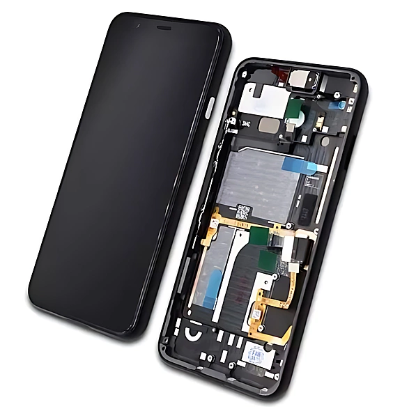 Google Pixel 4 - Replacement OLED Touch Screen Assembly With Frame