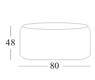 Olaf Pouffe Outdoor Large Olaf Pouffe Outdoor Large