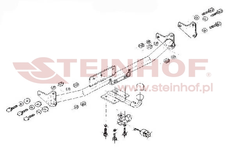 Peugeot 306 3/5D Tow Bar (1993-2001) P-031