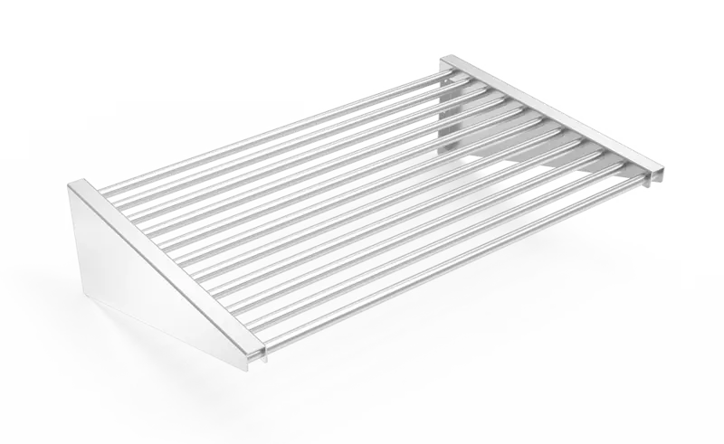 Estante mural de tubo 100x40x20 cm