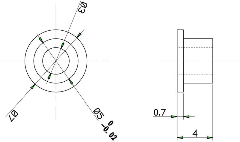 TFL P1 Stern Bushing