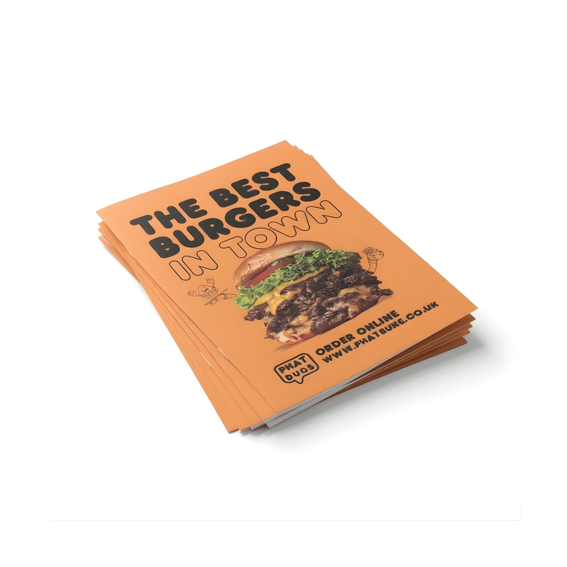 Phat Buns A5 Printed Menus (1x1000)