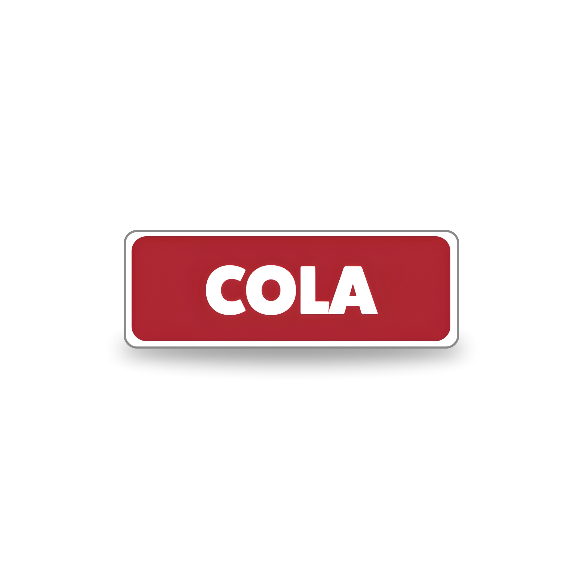 Phat Buns Drink Sticker - Cola (1x1000)