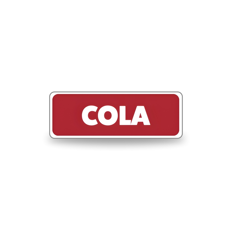 Phat Buns Drink Sticker - Cola (1x1000)