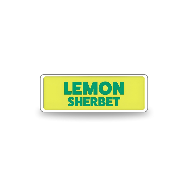 Phat Buns Drink Sticker - Lemon Sherbet (1x1000)