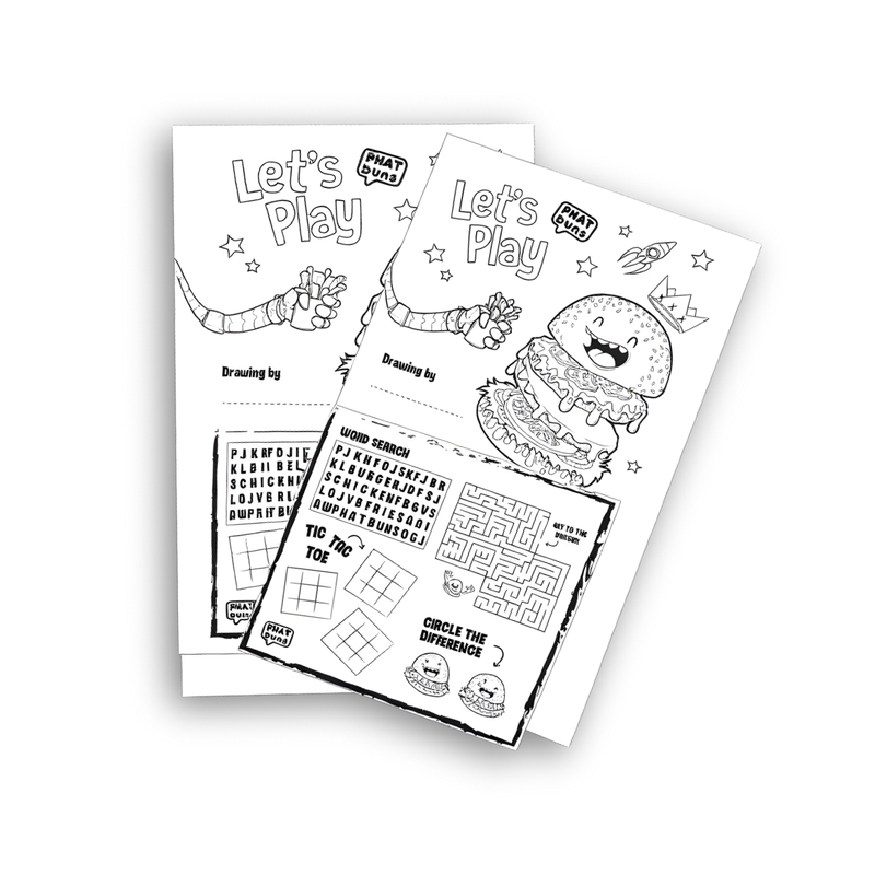 Phat Buns Kids Activity Pack (1x300)