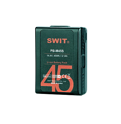 PB-M45S | 45Wh Pocket Mini Battery, V-Mount PB-M45S | 45Wh Pocket Mini Battery, V-Mount