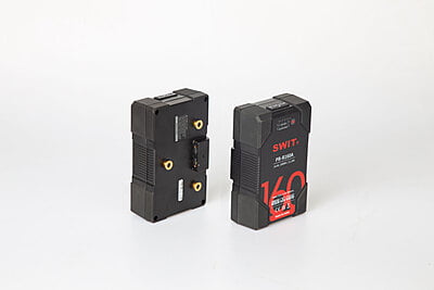 PB-R160A | 160Wh Robust High-load Heavy-duty Battery, Gold-Mount, also ideal for long term use or high power draw lights