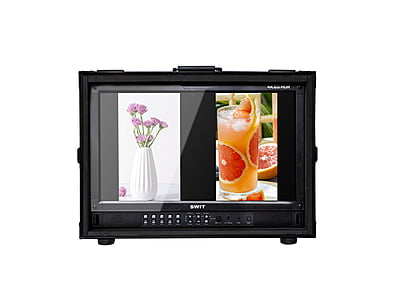 FM-215HDR | 21.5" professional High-bright FHD Filed Monitor with flight case and 12G-SDI 4K QLED HDR 100%DCI-P3 Zero-Delay AI-Calibration